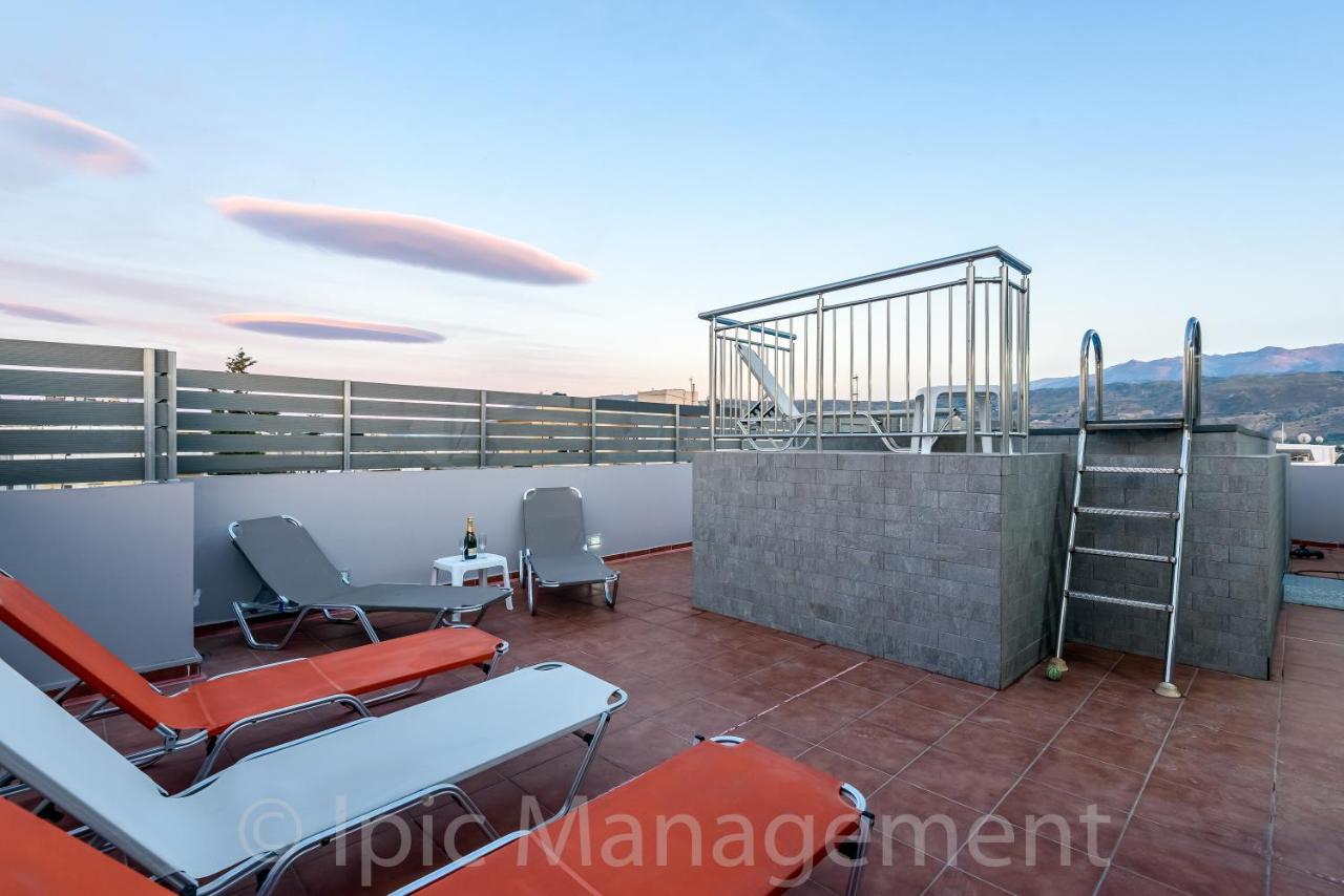 Elegant 2Br Apt Rooftop Pool & Walk To Old Town Chania  Eksteriør billede